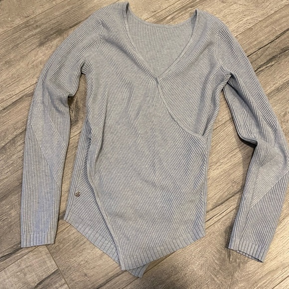 Lululemon Wrap it Back Sweater - Picture 2 of 5